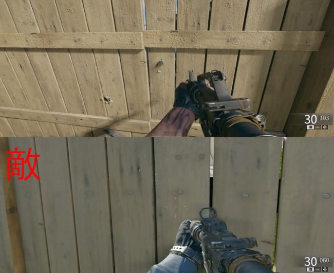 COD BO6の壁抜き